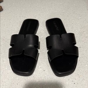 Elegant Black Women's Sandals